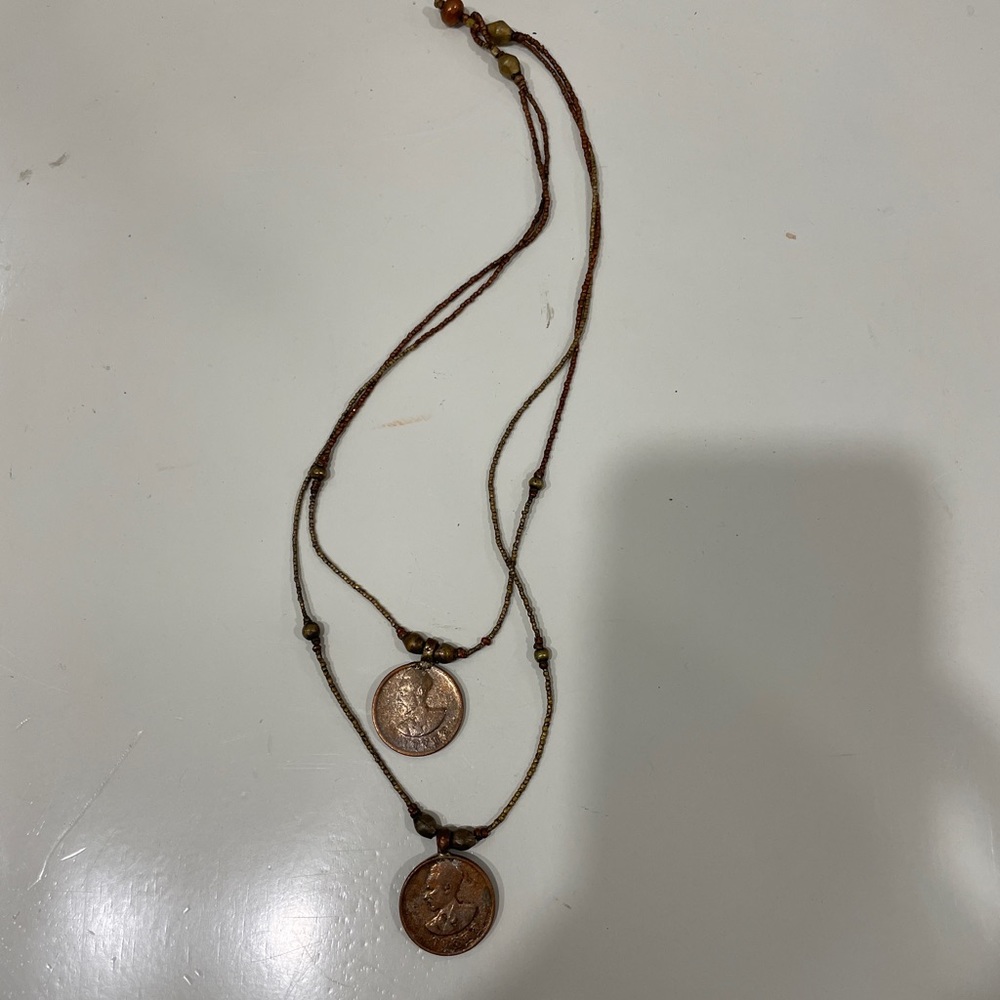 Noonday Silver Coin Necklace